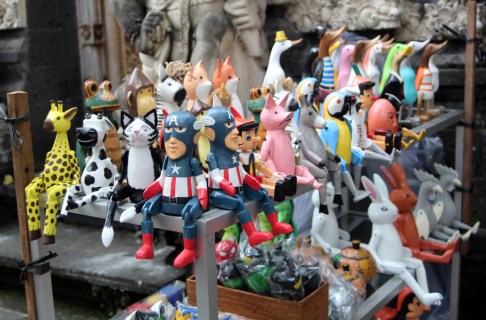 Captain America puppets