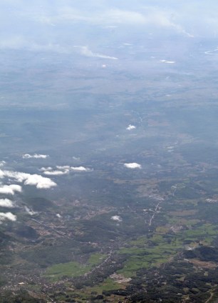 Central Java from air