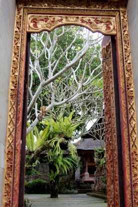 Courtyard of Saraswati Temple