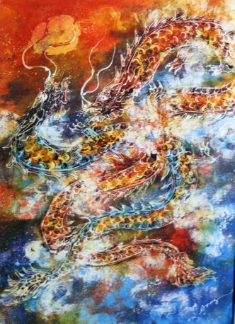Dragon batik-undistort