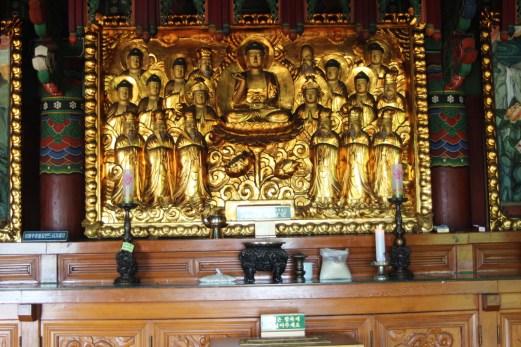 Golden altar