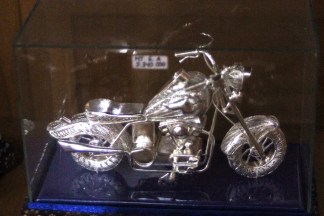 Harley Indian silver