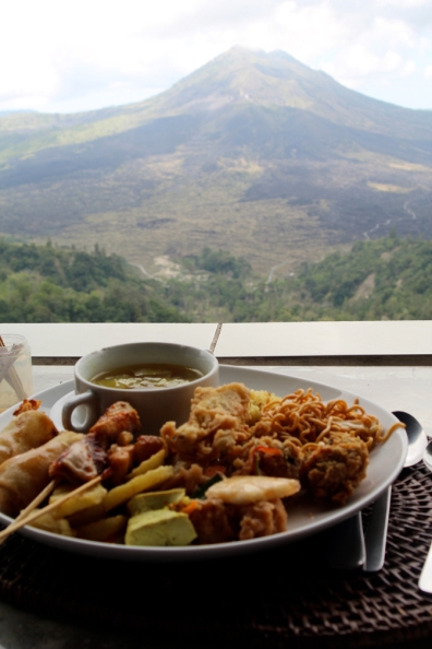 Lunch with Mt. Batur