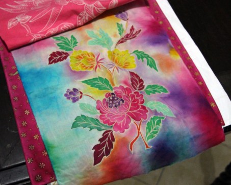 Painted batik