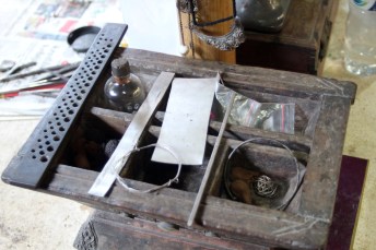 Silver plate and wire