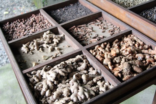 Spices grown at coffee farm