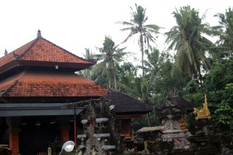 Temple out the window