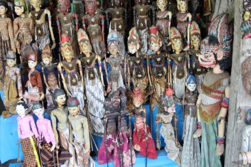 Wayang puppets