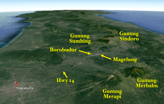 Yogya area google earth