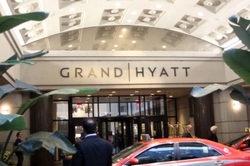 Grand Hyatt entrance