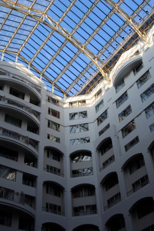 Hyatt interior court