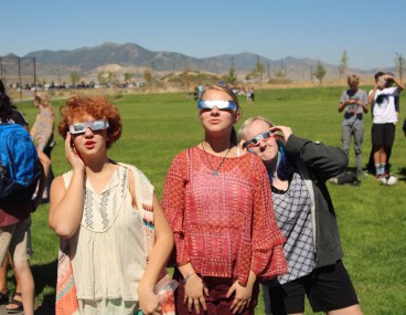 Watching the eclipse