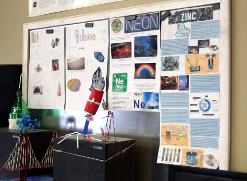 Element posters and virus models