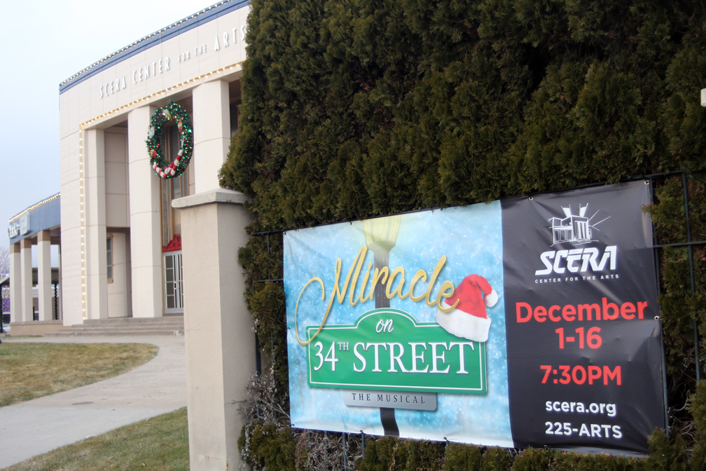 Poster outside SCERA