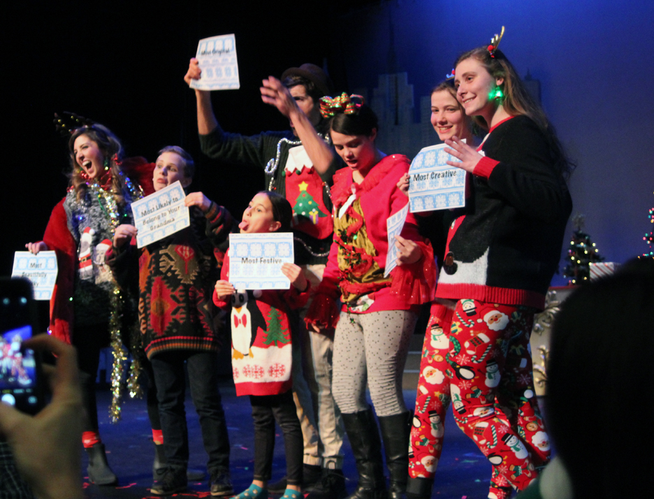 Ugly sweater winners