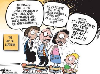 Relax and take the test