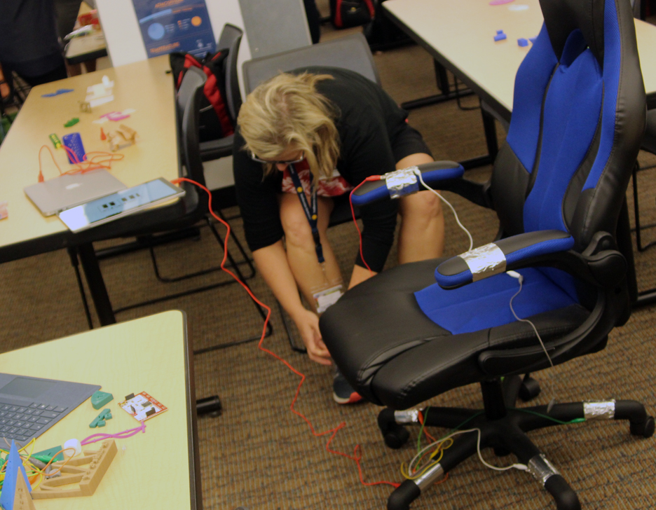 Musical chair Makey game