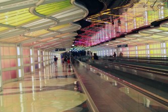 Underground passage at O'Hare